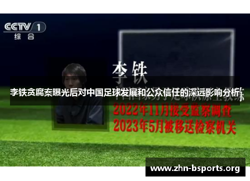 李铁贪腐案曝光后对中国足球发展和公众信任的深远影响分析